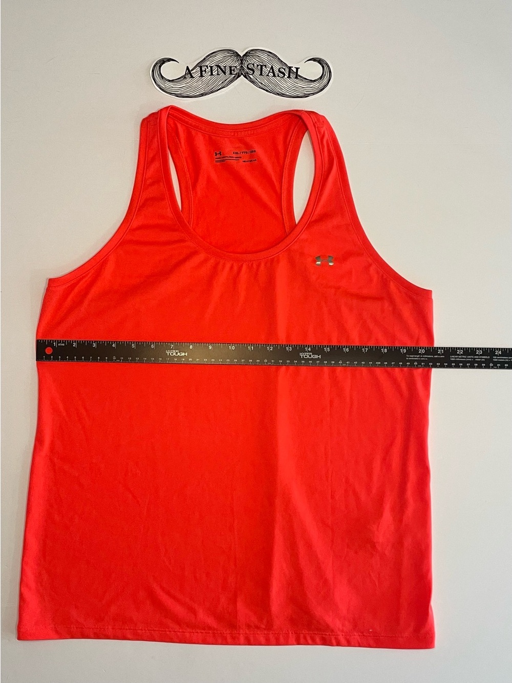 Under Armour Bright Coral Racerback Training Tank